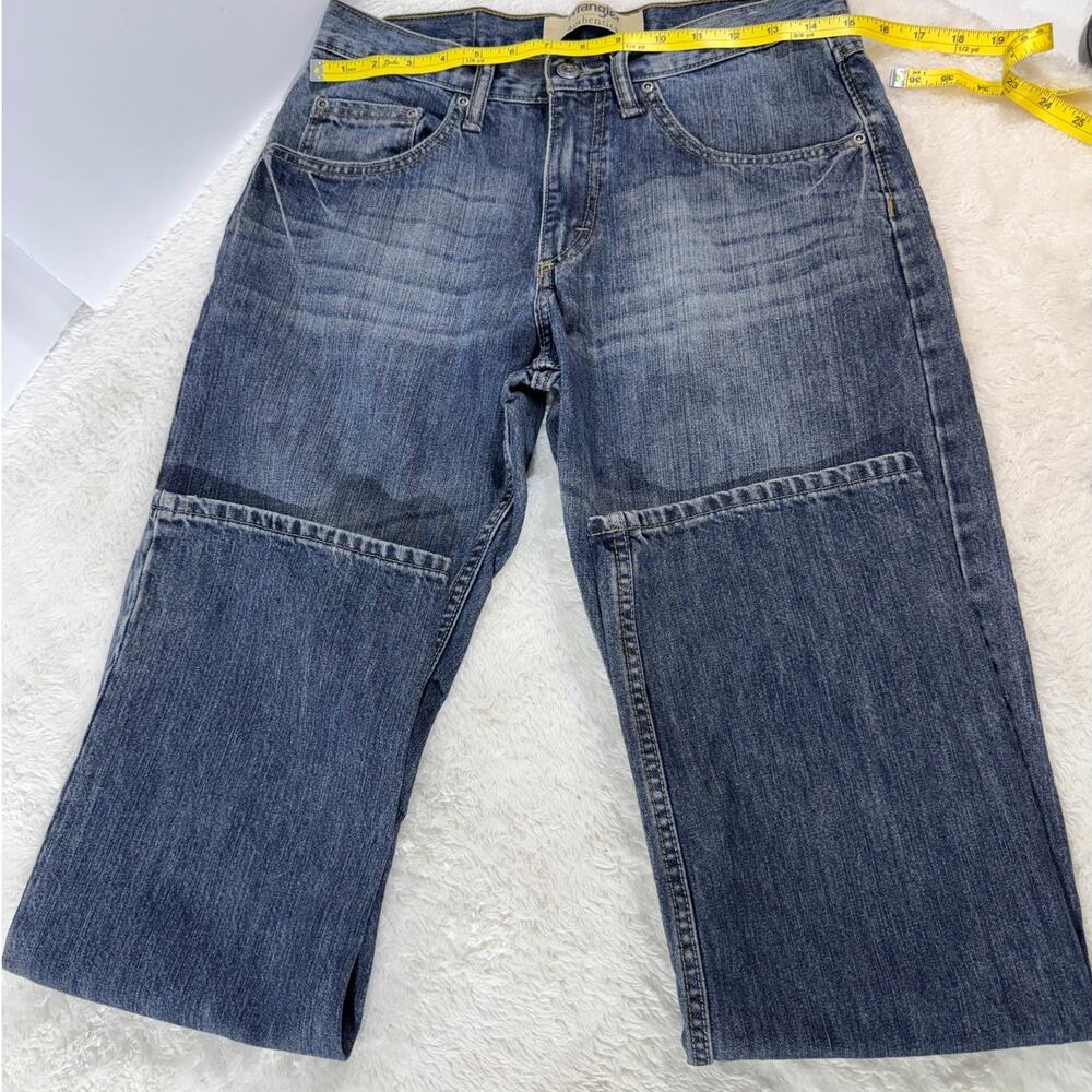 Wrangler Authentics Mens Jeans 29x32 Straight Leg 100 Cotton Blue Denim